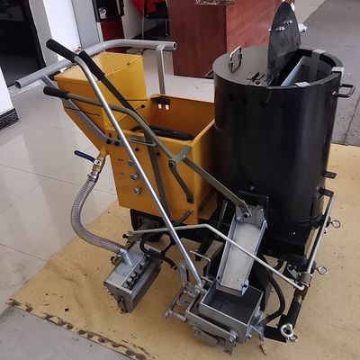 آلة علامة خطوط الطرق الهيدروليكية معدات الشرائح الحرارية التحكم في PLC