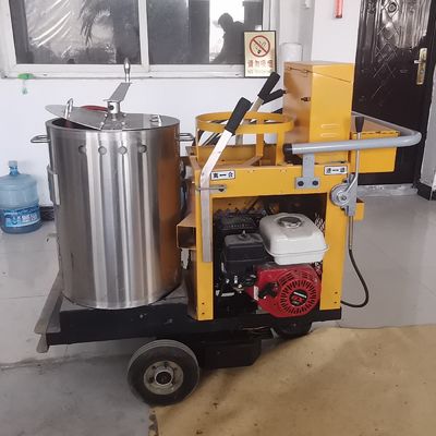 حرارة البلاستيك الاهتزاز خط الطريق آلة علامة خط العرض 15cm 20cm 30cm 45cm