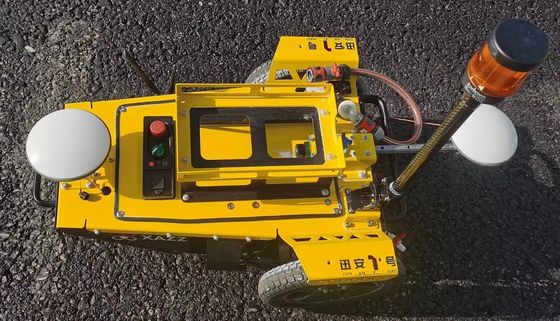 الروبوت الذكي خط السفلي آلة وضع علامات الطرق تحديد المواقع بواسطة GPS