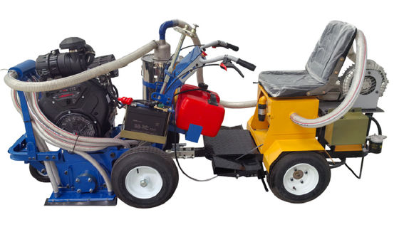 آلة إزالة علامات الطرق PCD مع إعادة تدوير الشفط