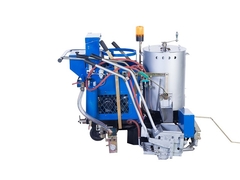 آلة وضع علامات على الرصيف بواسطة الهزات الحرارية