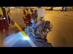 MMA + BPO 98: 2 رش خط الطرق الشريط آلة علامة الجفاف السريع الخليجي خلط