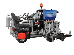 شاحنة إشارة طريق صغيرة مصنوعة من البلاستيك الحراري